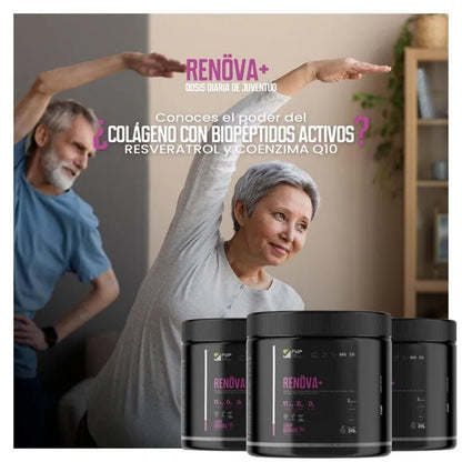 RENÖVA+ | Colágeno con Biopéptidos Activos