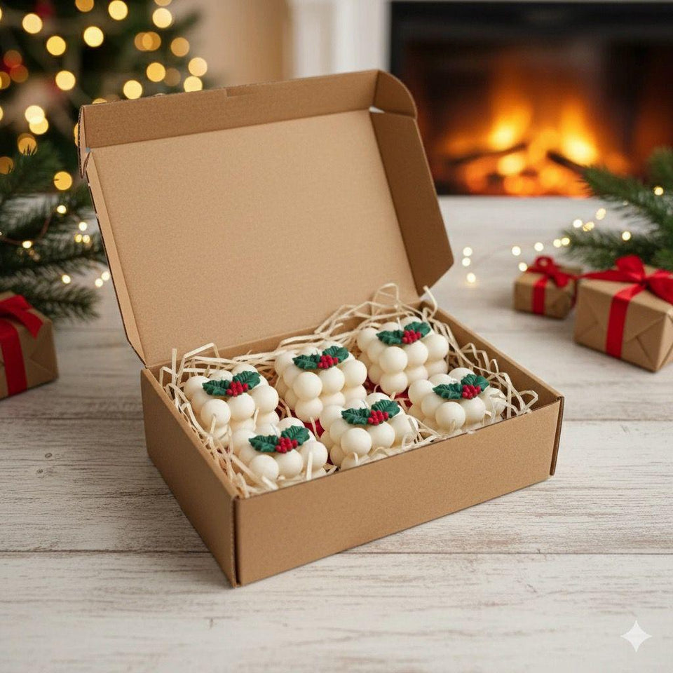 🎁 VELAS GIGANTES AROMÁTICAS NAVIDEÑAS – ILUMINA, DECORA Y REGALA MAGIA ESTA NAVIDAD 🎄🕯️