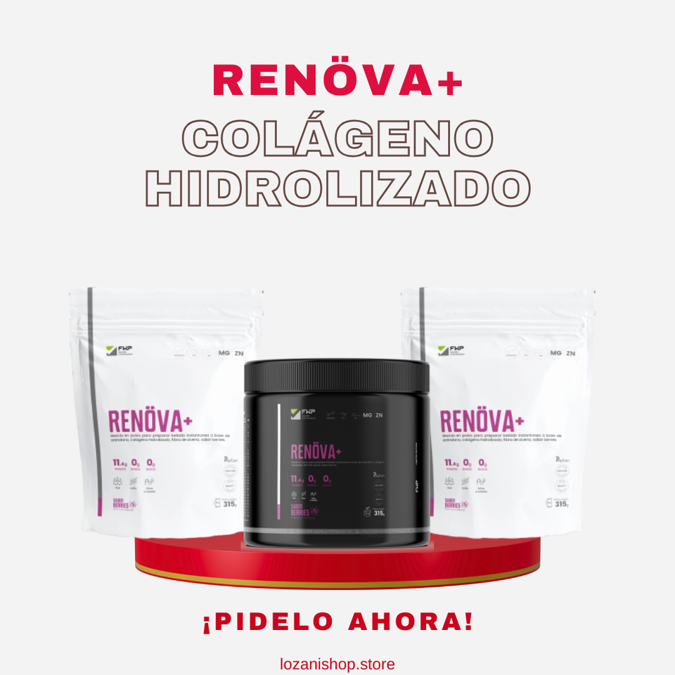 RENÖVA+ | Colágeno con Biopéptidos Activos